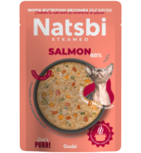 Natsbi Cat Steamed Salmon
